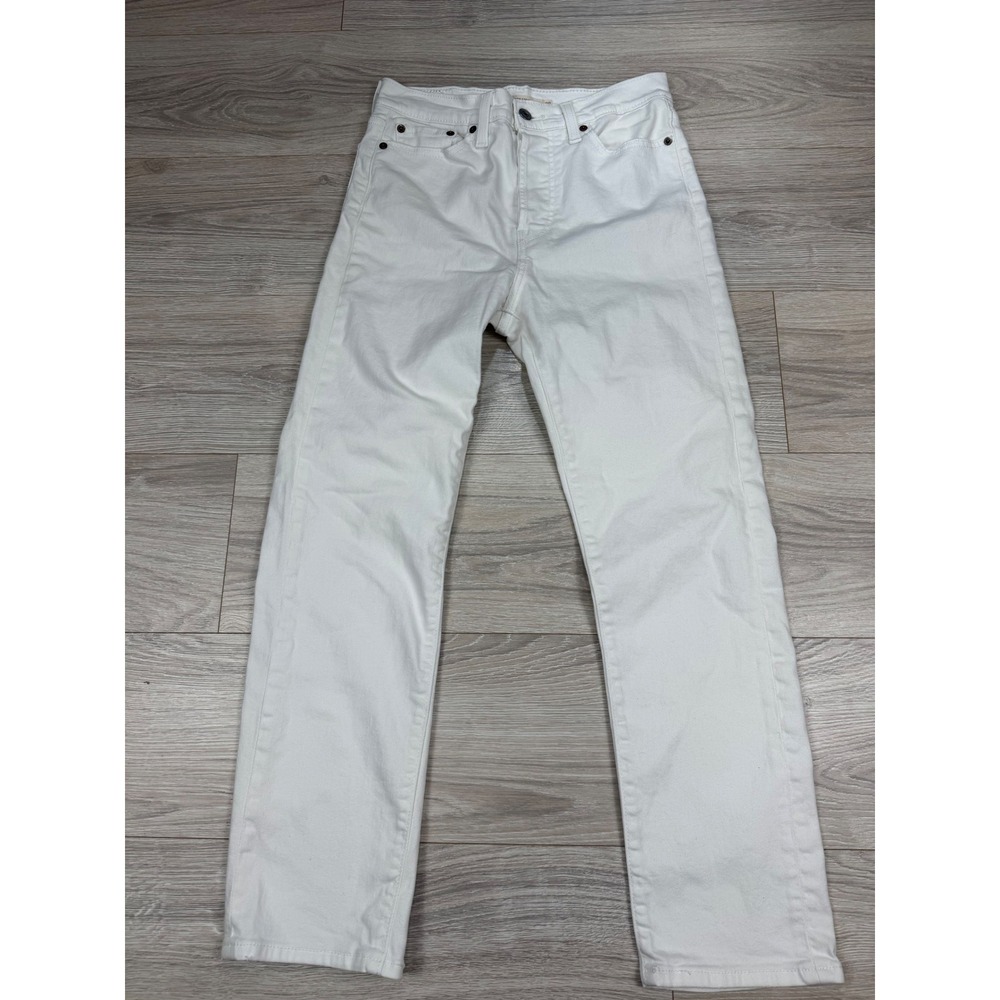 Levi's Straight Leg Jeans in White